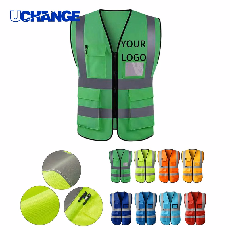 Reflective Safety Vest for Night Visibility