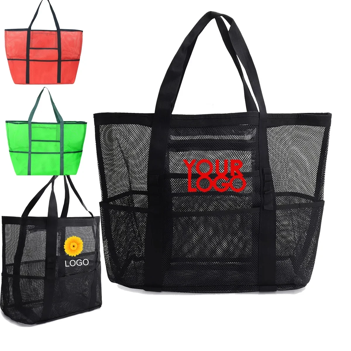 8 Pockets Lightweight Mesh Shower Tote Bag Organizer Caddy 1