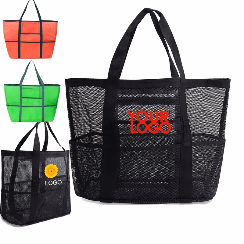 8 Pockets Lightweight Mesh Shower Tote Bag Organizer Caddy