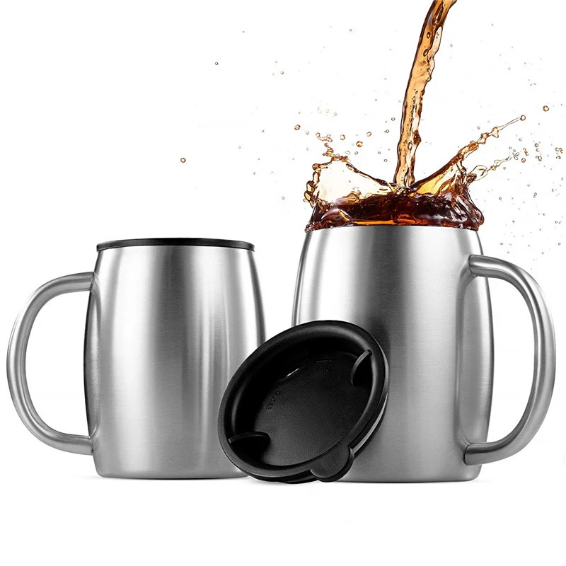 16oz. Durable Double Wall Stainless Steel Insulated Mug 1