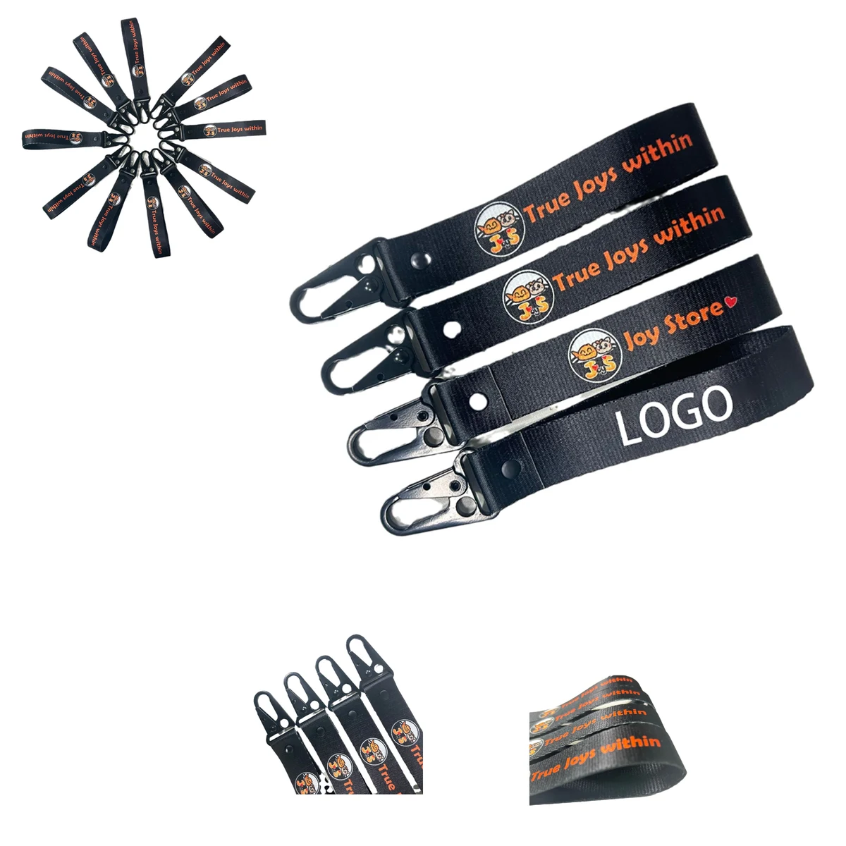 Engraved Carabiner Keyring Tag 1