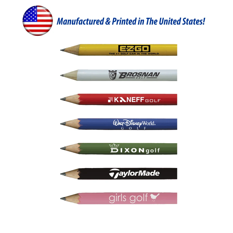 USA Made, Round Golf Pencil 1