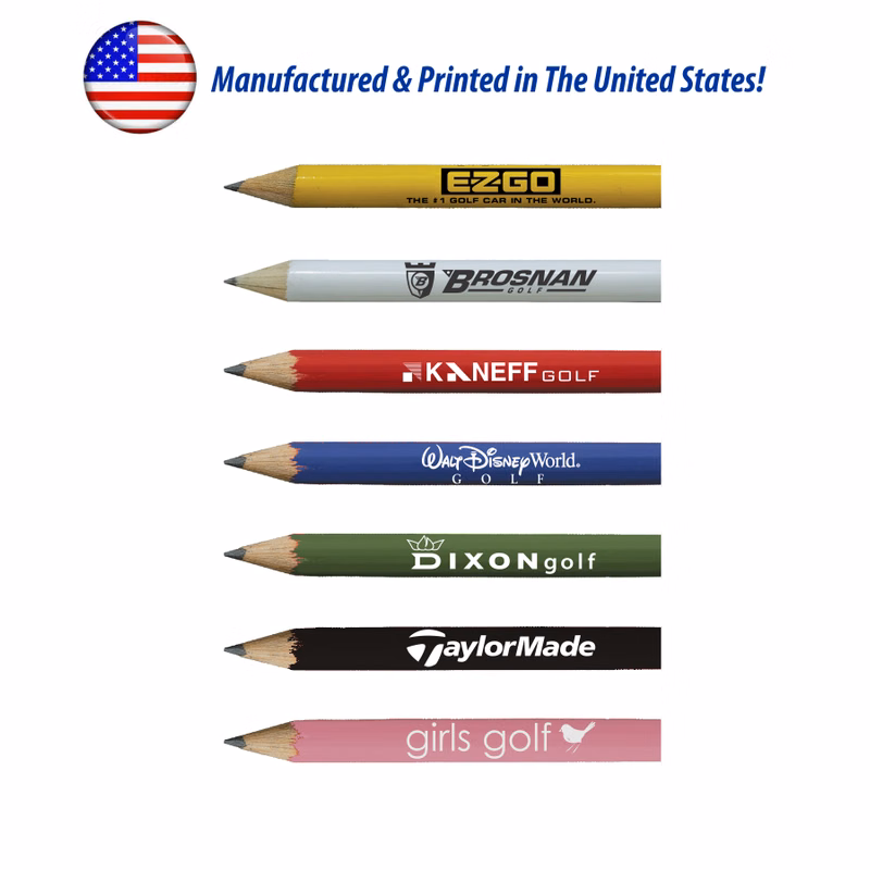 USA Made, Round Golf Pencil