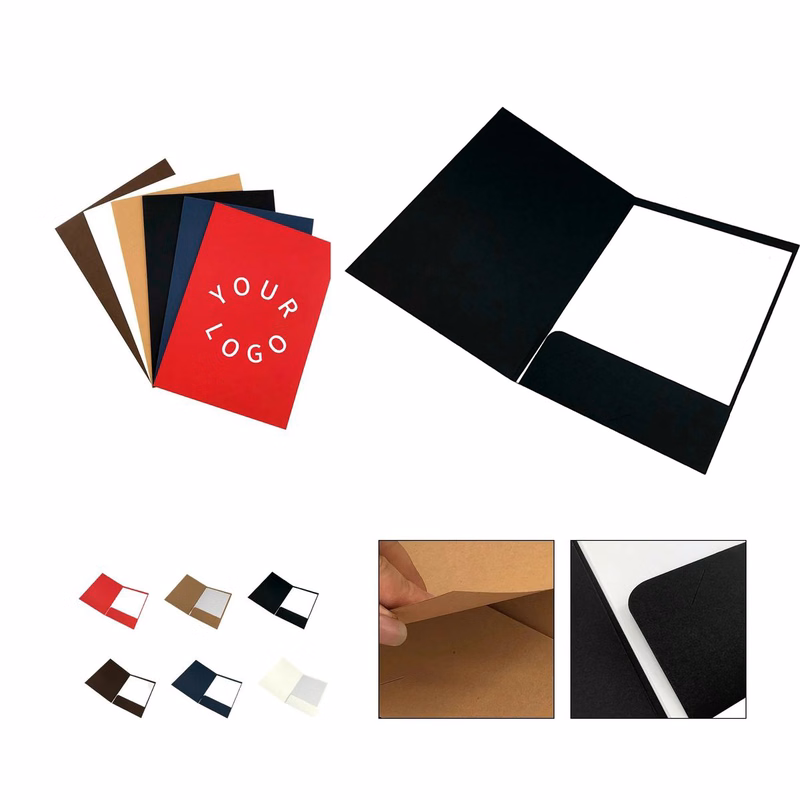 A4 Cardboard Folder Paperboard Clips