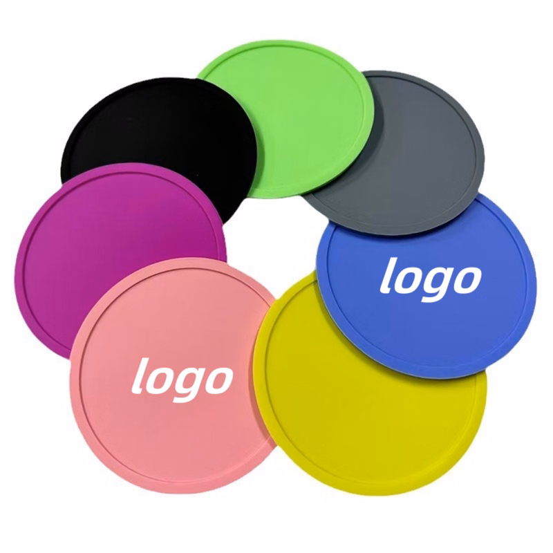 Round Silicone Coaster