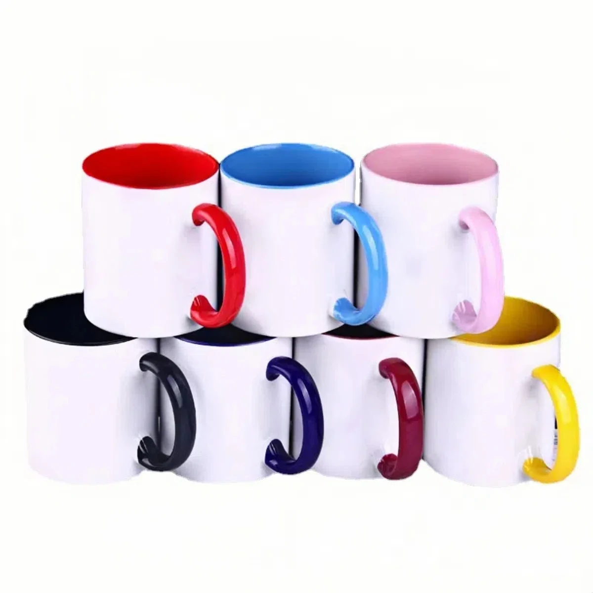 MOQ 50pcs 12 oz Ceramic Coffee Mugs 1