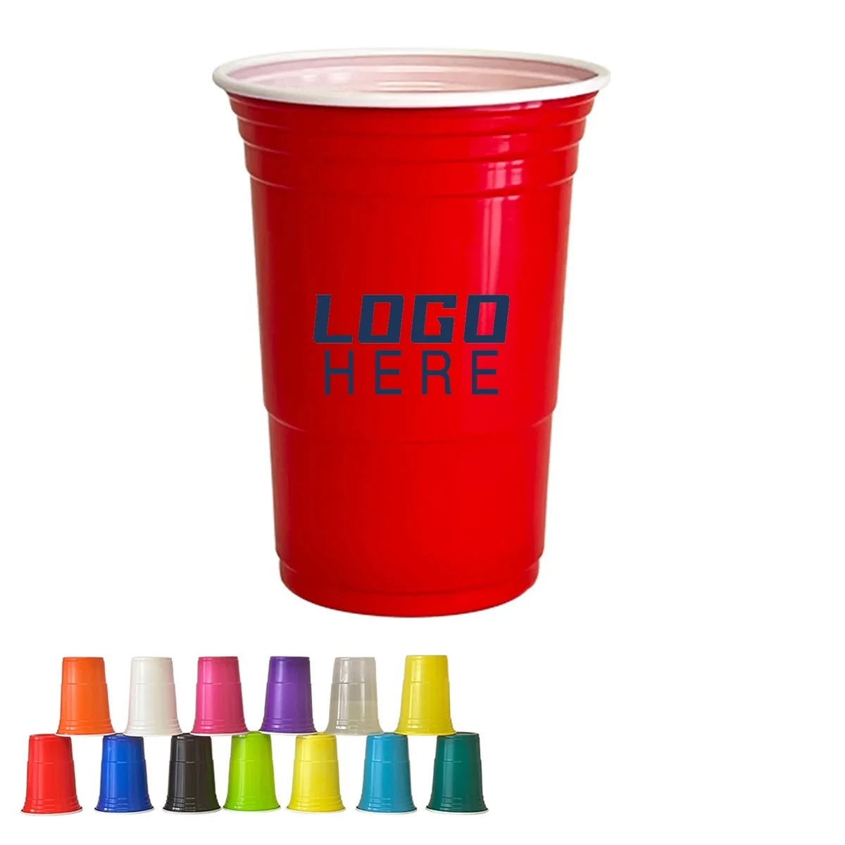 16 Oz Plastic Cheer Disposable Party Cup MOQ100pcs 1