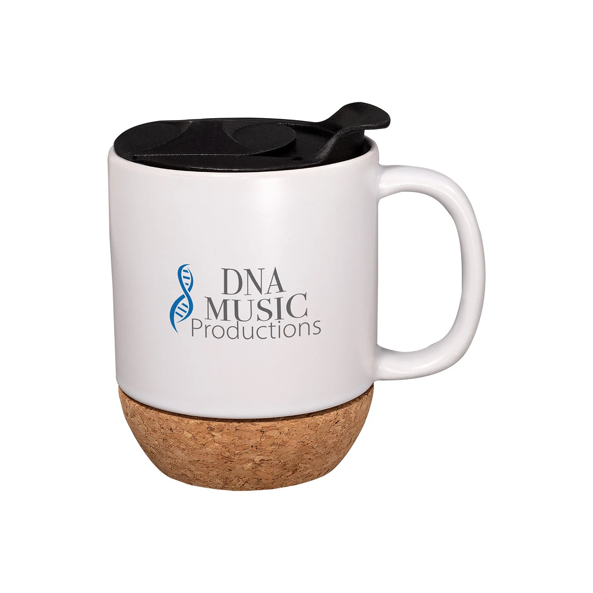 14 oz Ceramic Mug With Cork Base 1