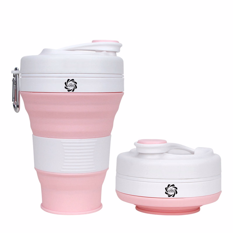 Outdoor folding coffee cup
