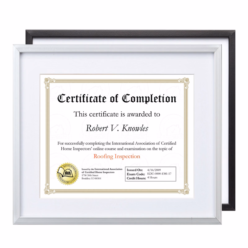 Burnell Certificate Frame