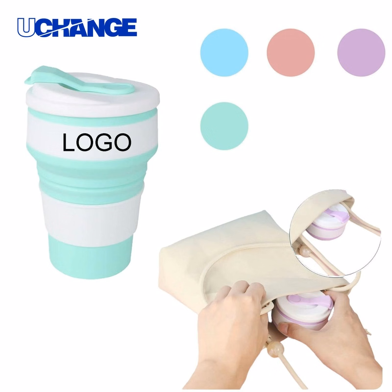 Outdoor Portable Silicone Collapsible Cup Container