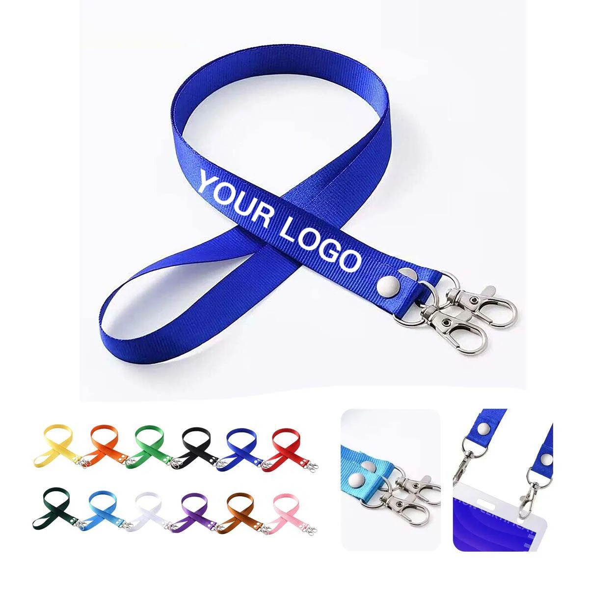 Work Badge Lanyard with Secure Phone Support 1