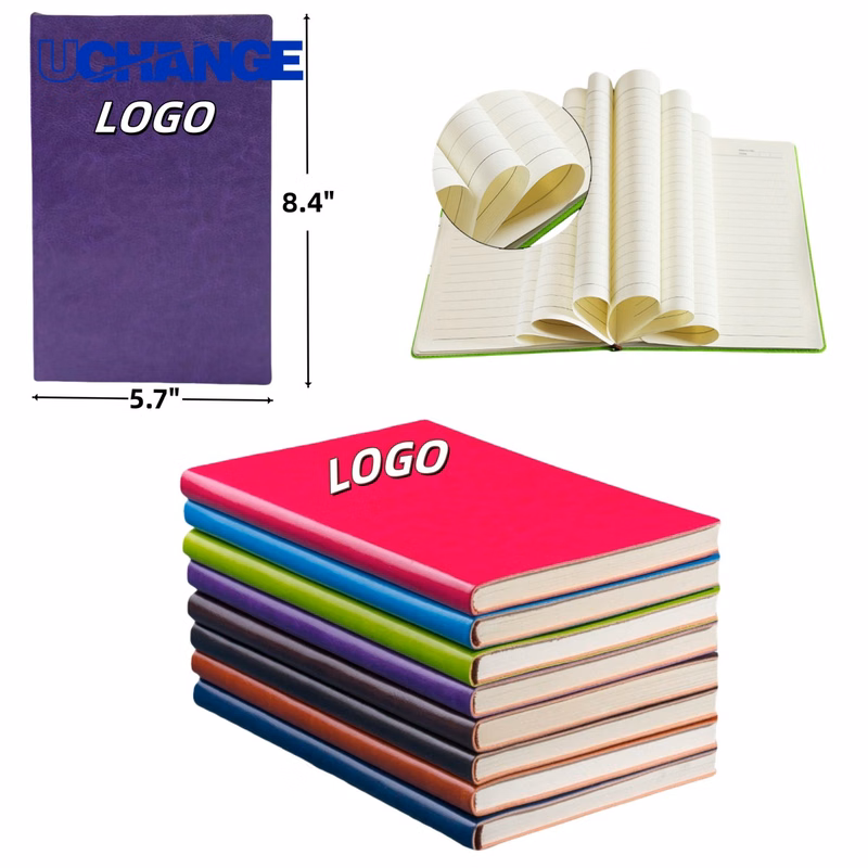 A5 Office PU Leather Notebook Journal