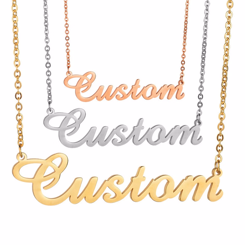 Stainless Steel Custom Name Necklace
