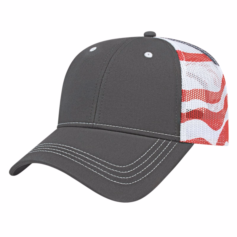 Flag Mesh Trucker Cap