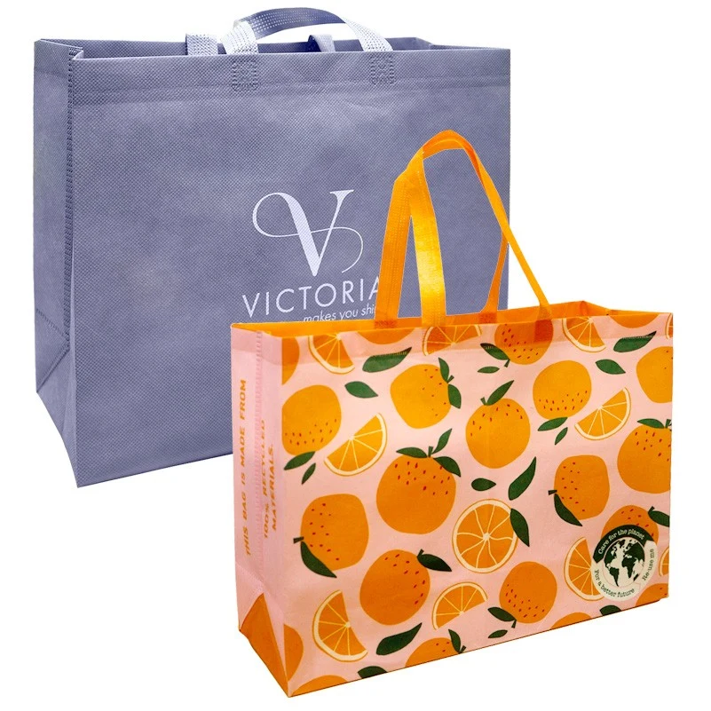 Non-woven rPET Tote Bag - Heat Sealed Seams 1