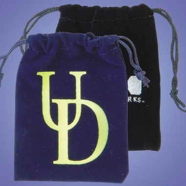 2.75" x 3.5" Drawstring Velveteen Pouch 1