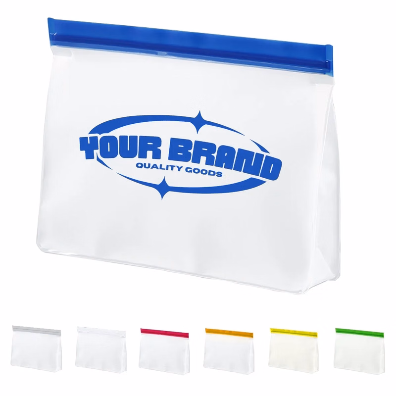 BPA-Free Leakproof Reusable Freezer Bag for Food Storage