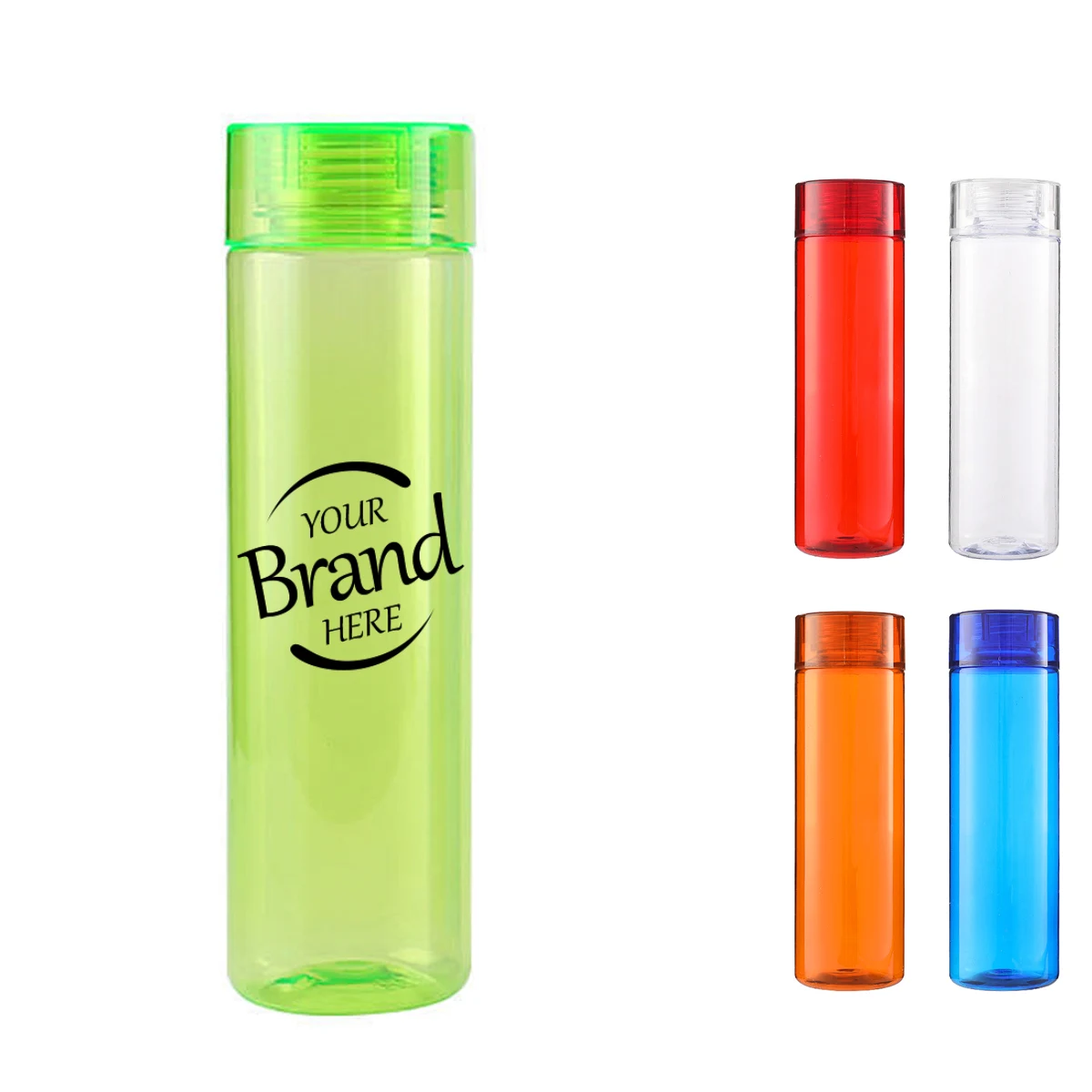 27oz Plastic Cylindrical Water Bottles 1