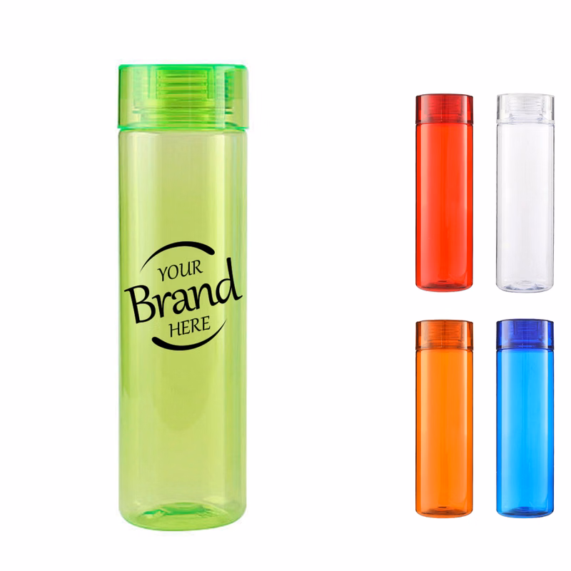 27oz Plastic Cylindrical Water Bottles