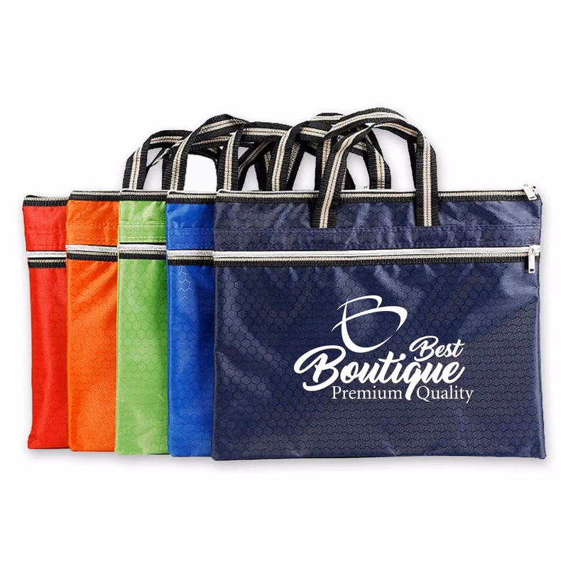 Waterproof Zipper File Bag Art Pouch Tote for Office Travel