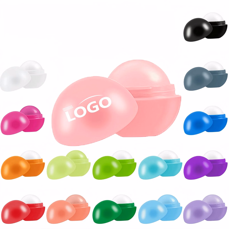 Spherical Fruit Lip Balm For Hydration Protection