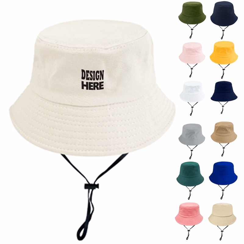 Natural Fiber Bucket Sun Hat
