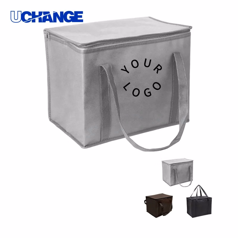 Non Woven Insulated Grocery Bag Carrier Large Size