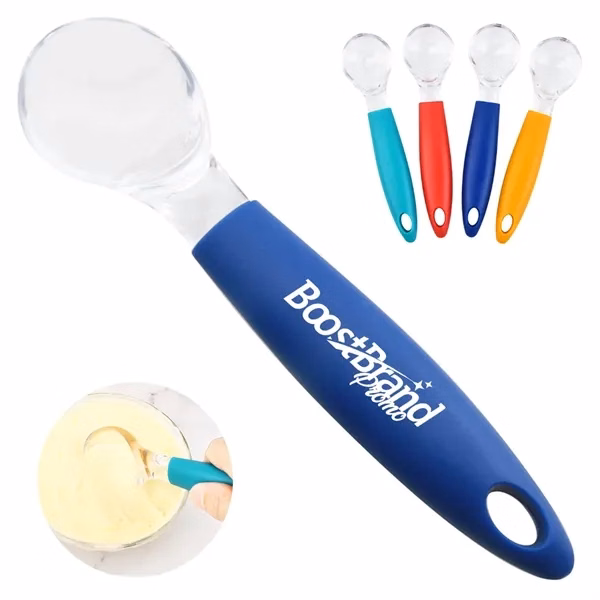 Custom Vibrant Ice Cream Scoops with Ergonomic Handle Design — Dessert & Entertaining Essential