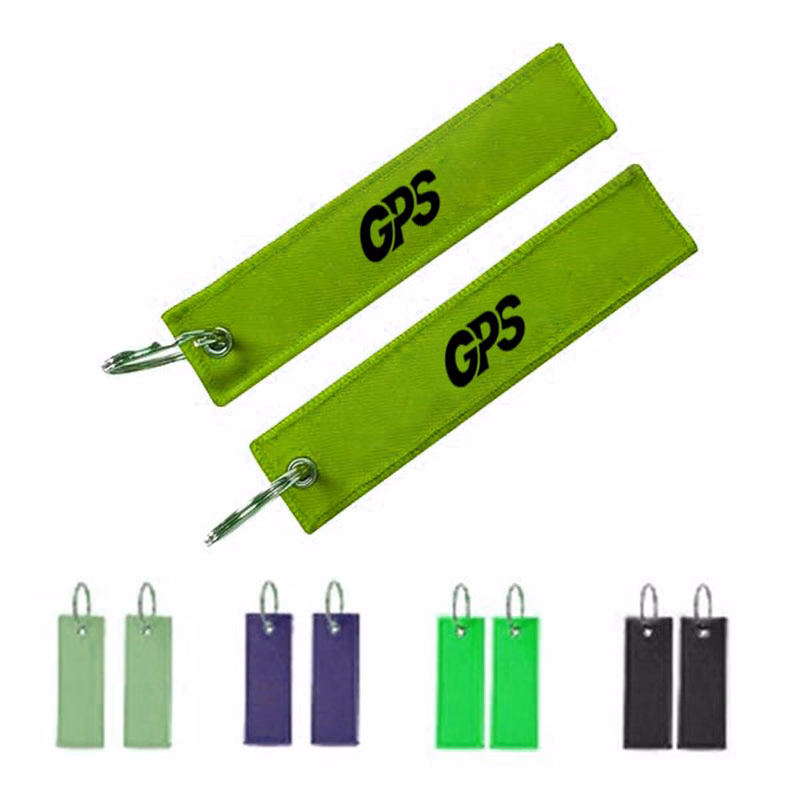 2 Sided Custom Embroidery Key Chains