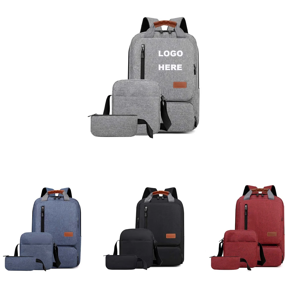 Three Pcs Set Travel Backpack 1