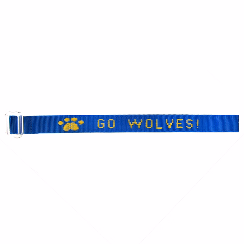 3/4" Woven Wristband - "Classic" Weave