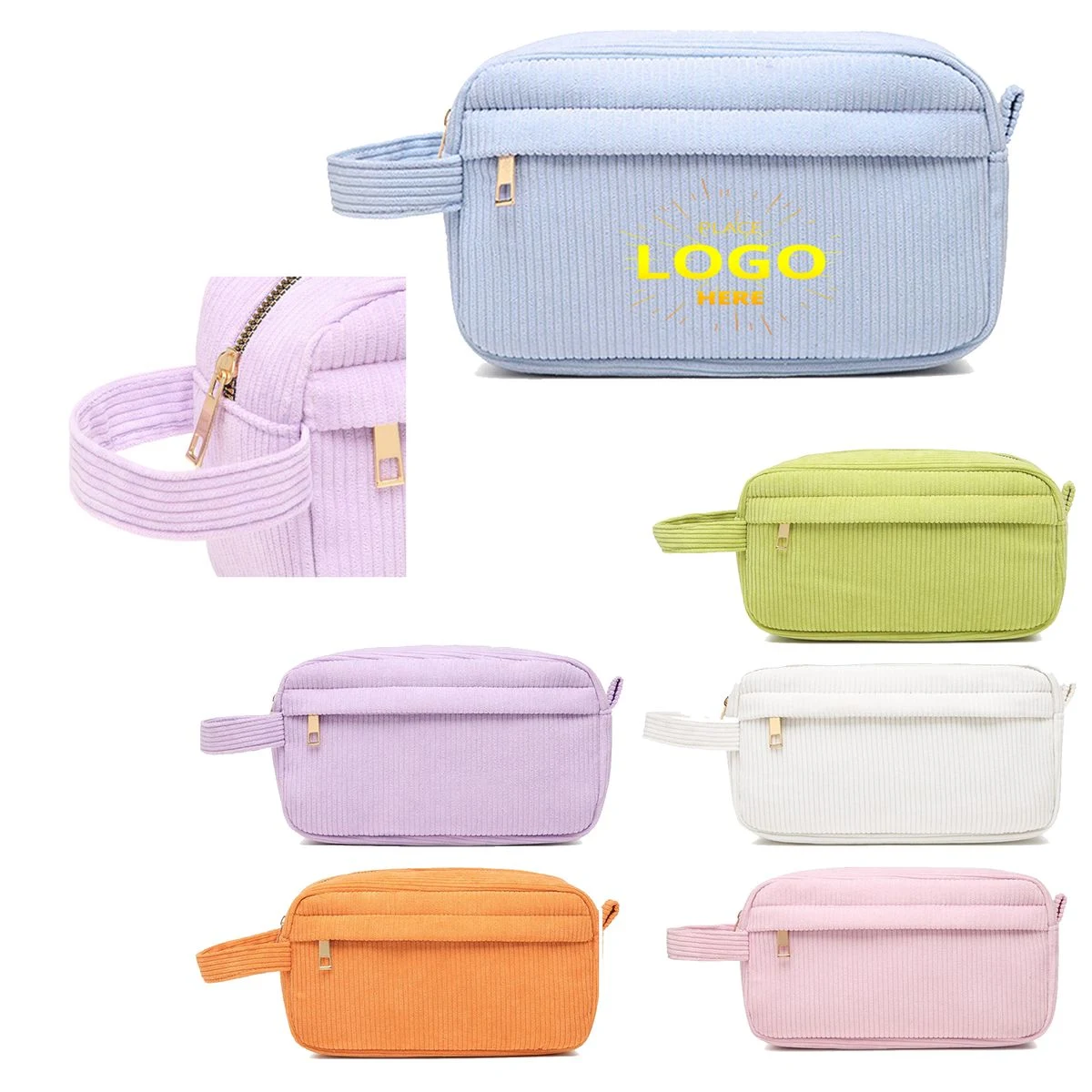 Custom Multi-Color Logo Lipstick Key Carrying Case 1