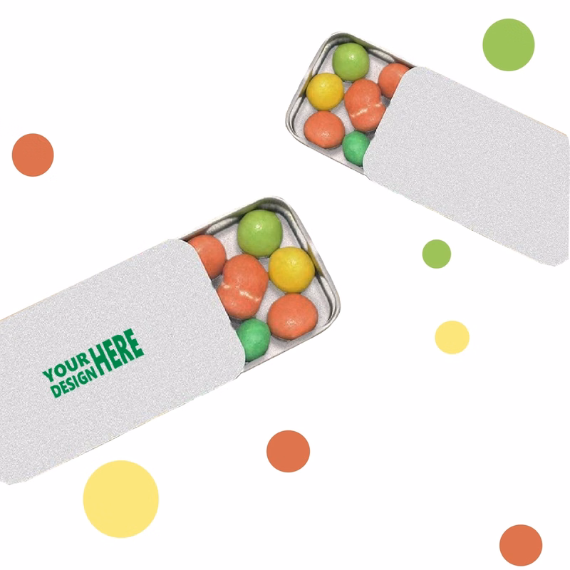 Rectangular Slider Mint Tin MOQ 50PCS