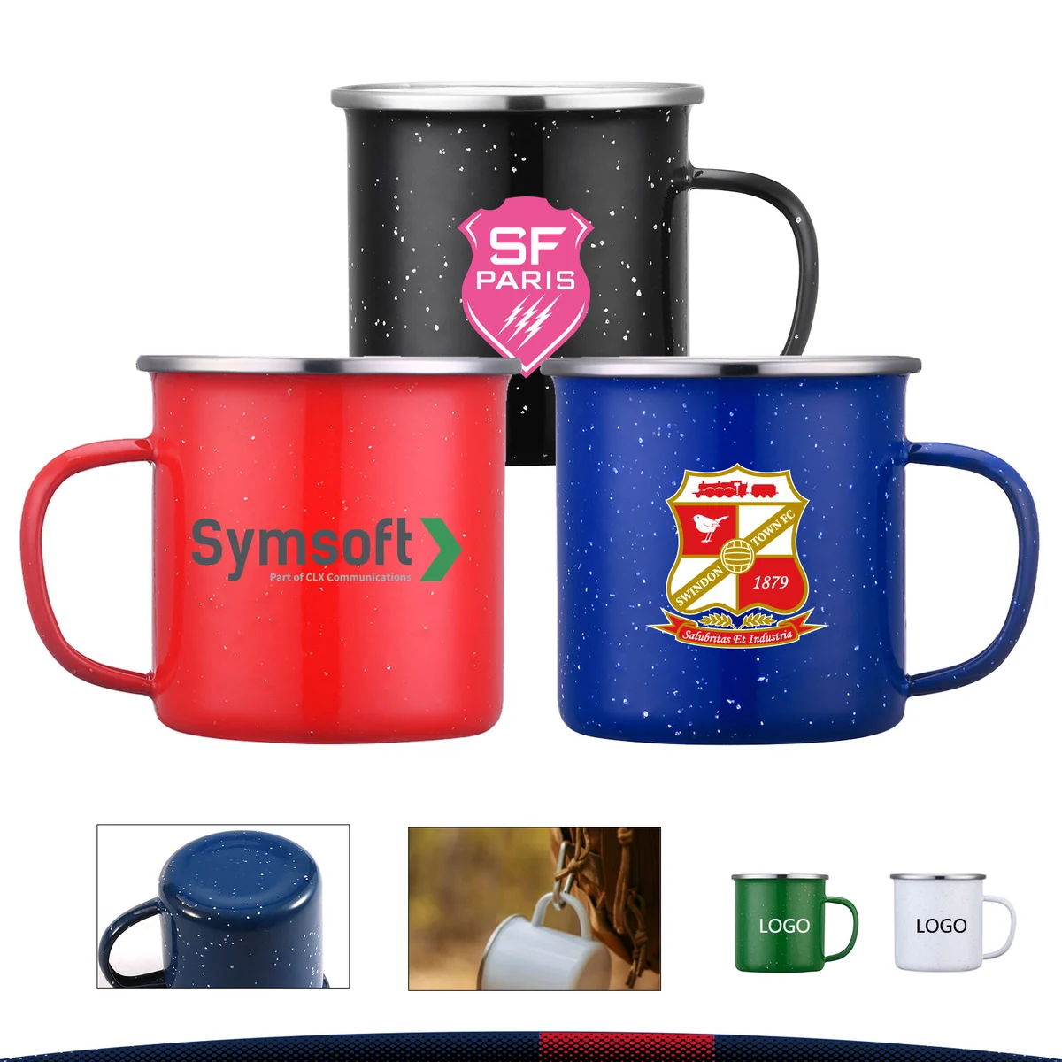 16 OZ. Tipth Enamel Mug 1