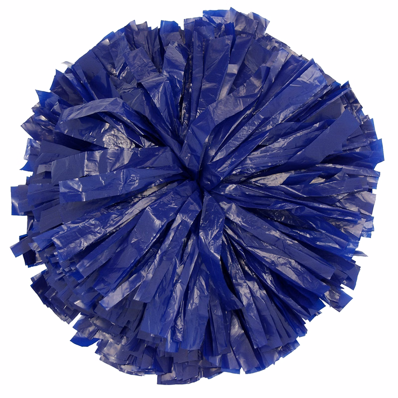 Custom Plastic Show Pom - Solid Color