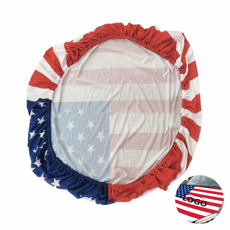 American Flag Car Roof Cover