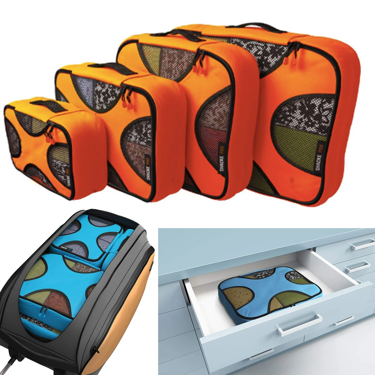 4 Set Packing Cubes 1