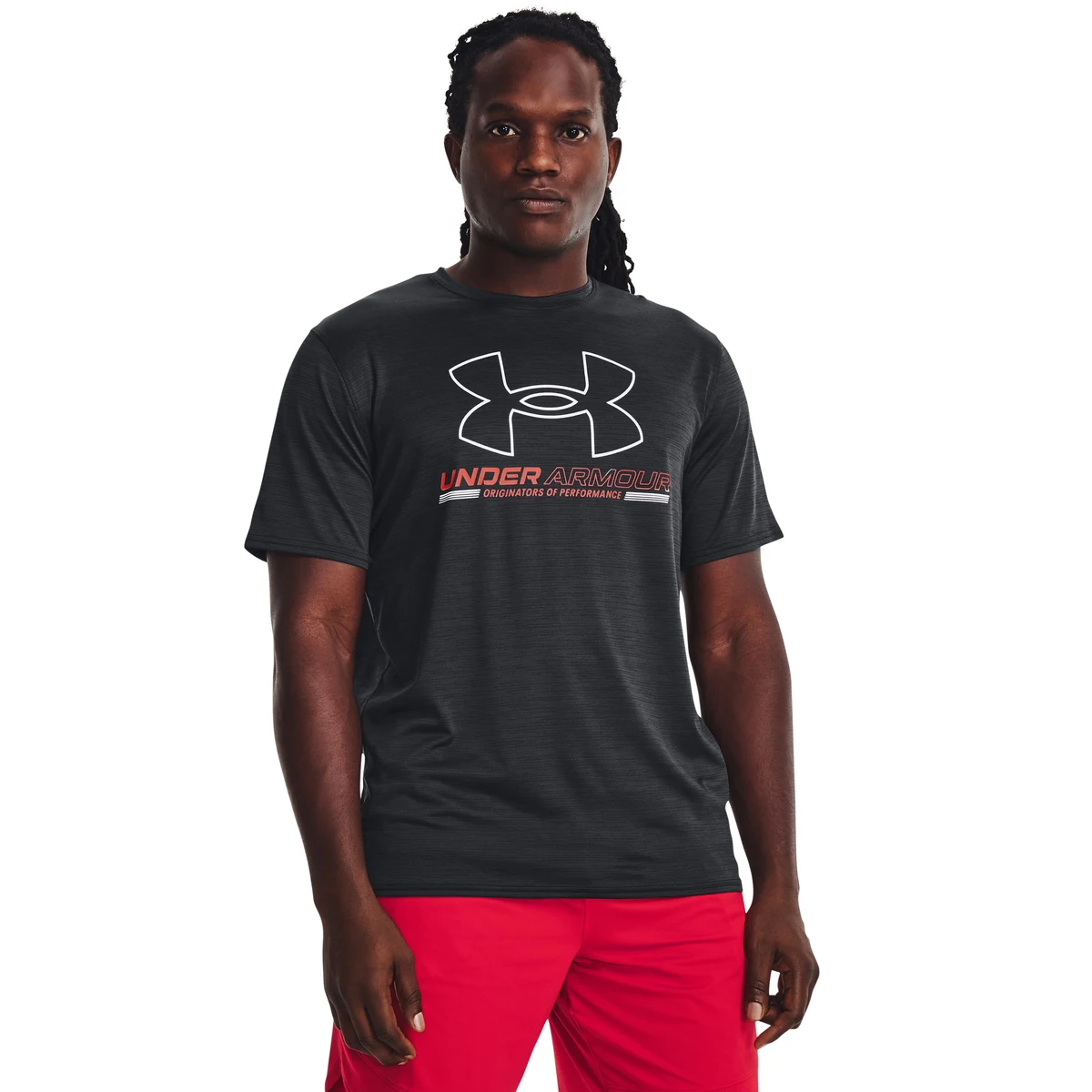UA Vent Graphic Men's Training Short Sleeve 1