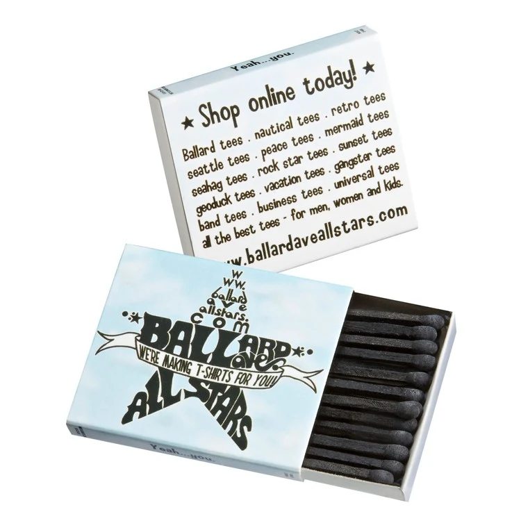 Thin Riviera Specialty Matchbox 22-23 Matchsticks (2-inch) 1