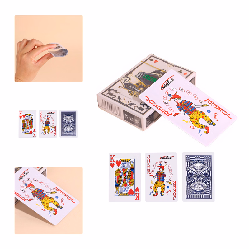 MOQ 50 Premium Thickened Poker Playing Cards