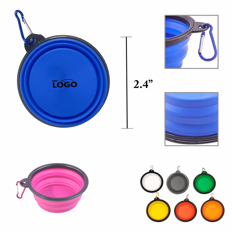 MOQ50 Versatile Portable Pet Water Bowl