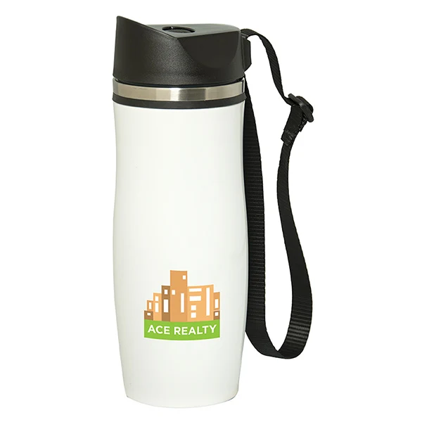Floren Hill 450 Ml. (13.5 Fl. Oz.) Bottle With Strap Lid 1