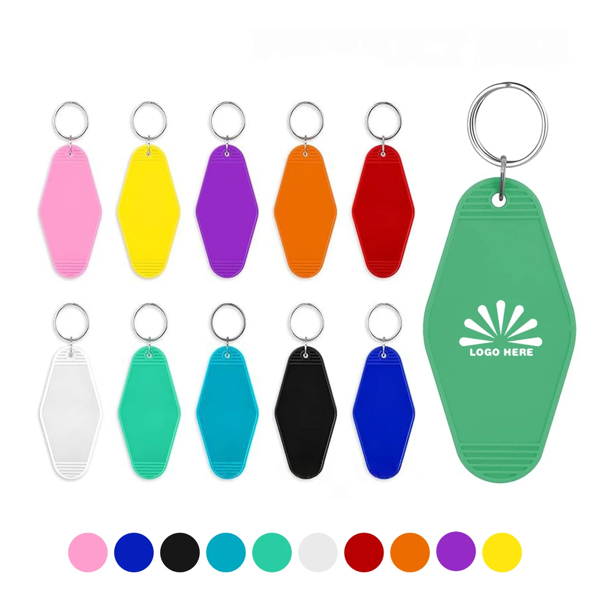 Rhombus Keychain 1