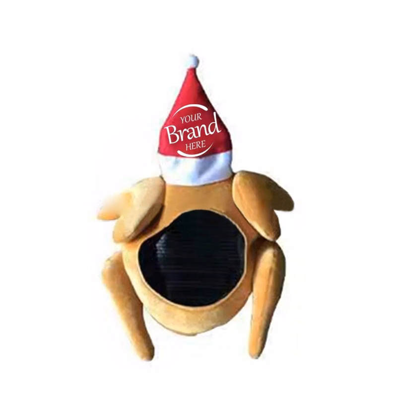 Thanksgiving Christmas Turkey Face Hat