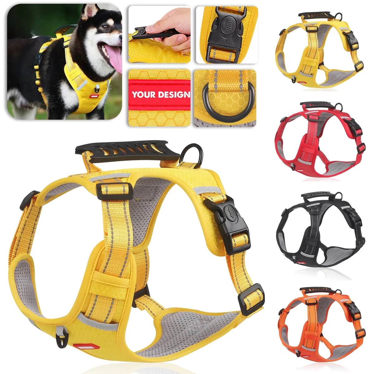 Pet Dog Chest Harness without Leash 1