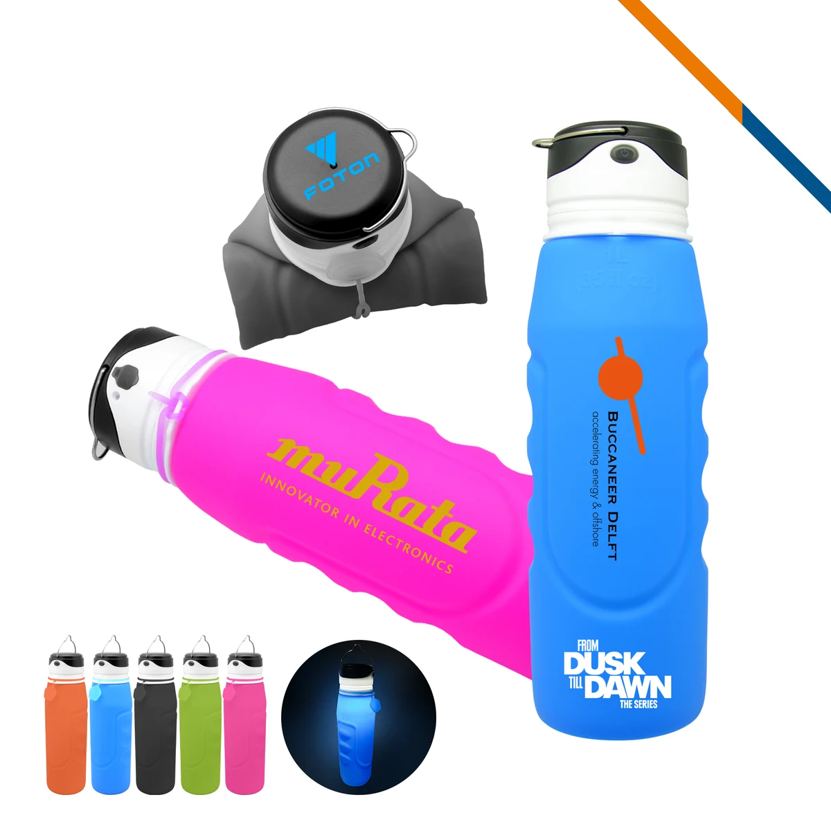 Gleam Foldable Water Bottle 1