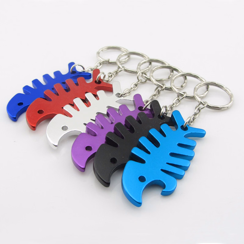 Aluminum Fish Bone Bottle Opener