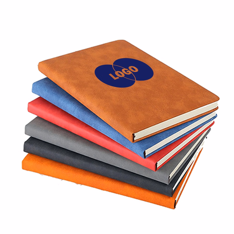 Durable A5 Soft Leather Office School Notebook