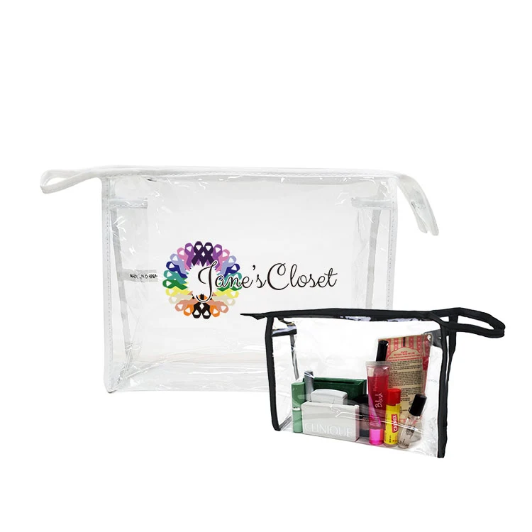 Clear Cosmetic Travel Carrier 1